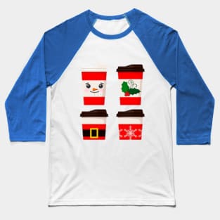 Christmas Coffee Baseball T-Shirt